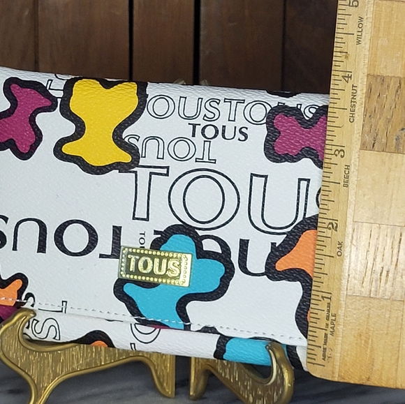 Tous White Multicolor Women's Wallet - Picture 5 of 11